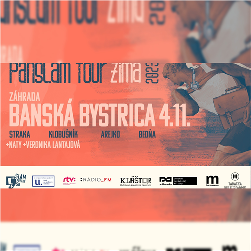 SLAM POETRY: PANSLAM TOUR BANSKÁ BYSTRICA