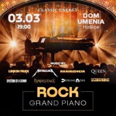 ROCK MUSIC &amp; GRAND PIANO