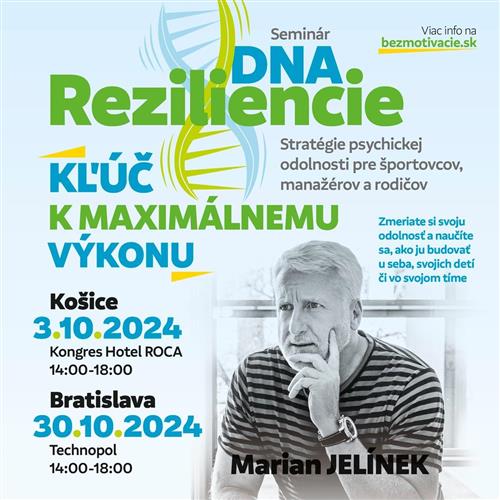 DNA Reziliencie: Kľúč k maximálnemu výkonu (Košice)