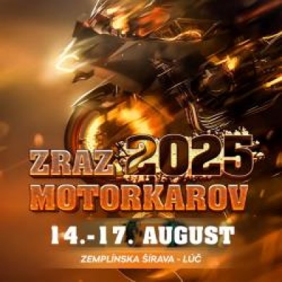 ZRAZ MOTORKÁROV ZEMPLÍNSKA ŠÍRAVA 2025