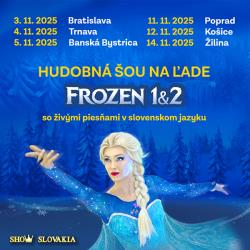 Hudobná šou na ľade Frozen 1&2