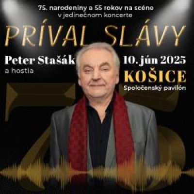 Peter Stašák prináša Príval Slávy - jedinečný koncert