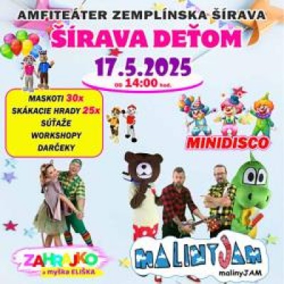 Šírava DEŤOM 2025