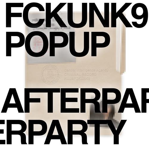 FCKUNK9 POP-UP