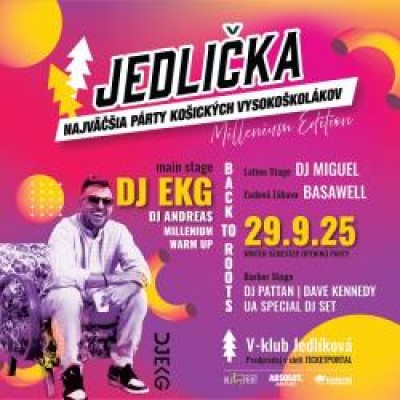 Jedlička - najväčšia párty Košických vysokoškolákov