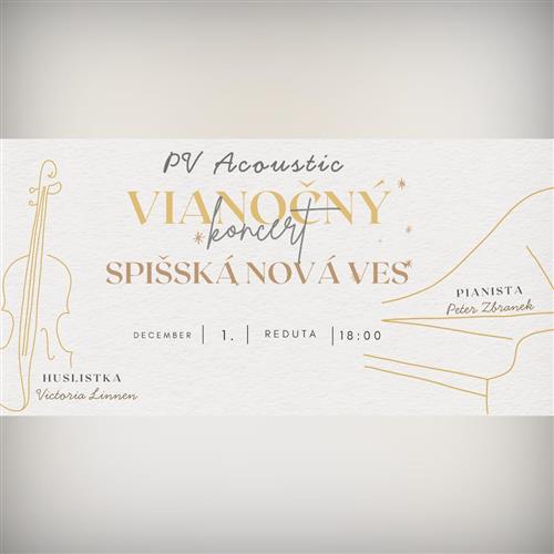 Vianočný koncert Spišská Nová Ves: Victoria Linnen & Peter Zbranek