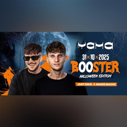 BOOSTER HALLOWEEN | 31.10.2025 | YAMA KOŠICE