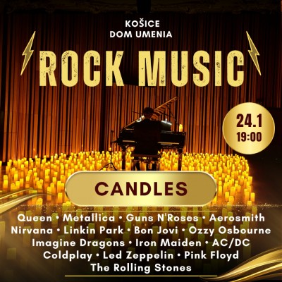 Rock Music & Candles