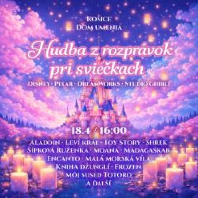 Hudba z rozprávok pri sviečkach