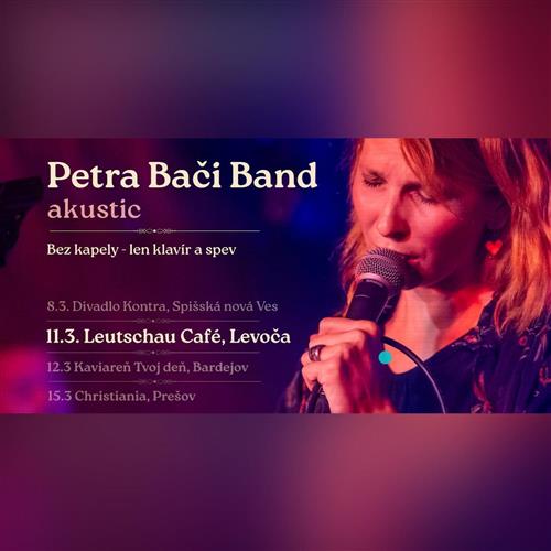 Petra Bači Band acoustic - Vezmi JU na koncert SnV