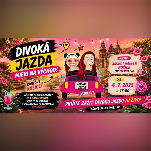 LIVE podcast Divoká jazda #bezhanby v Košiciach