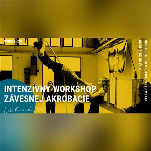 Move Fest Košice 2026 | Less Kuerdas: WORKSHOP ZÁVESNEJ AKROBACIE (CH)